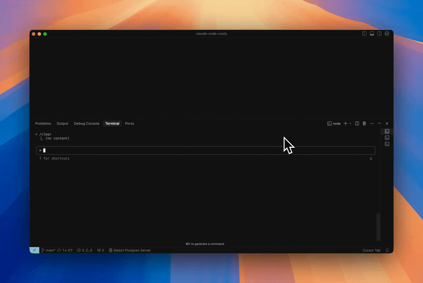 Meta Command Demo